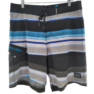 Maui and Sons Men's Swim Board Shorts Size 34 Stretch